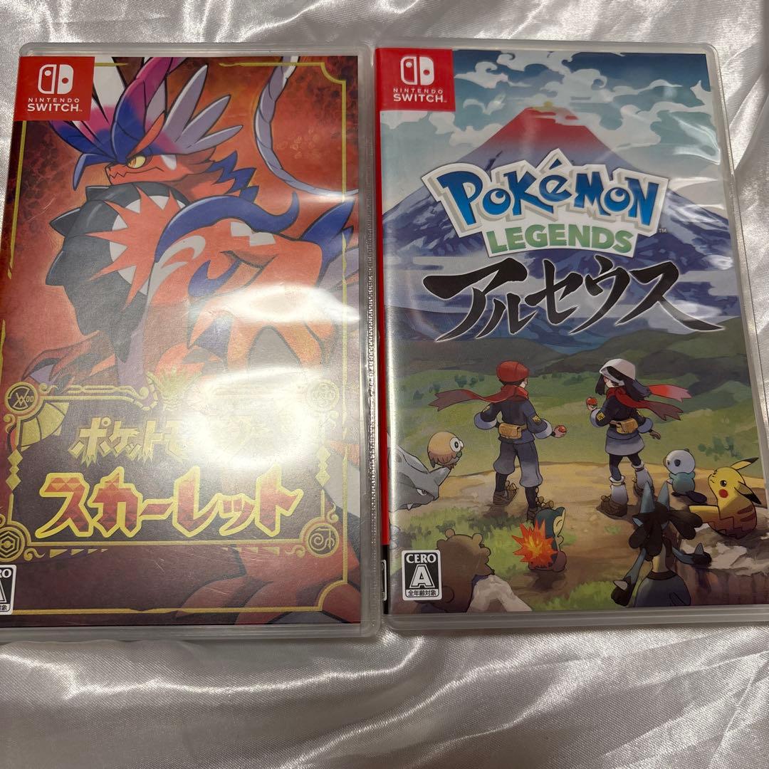 Switch ポケモン アルセウス スカーレット