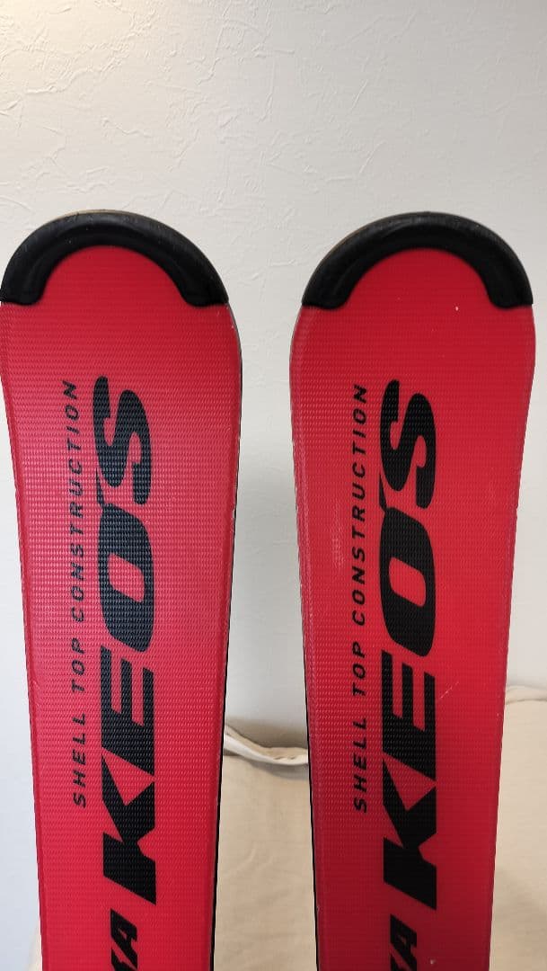 プラドマックスKEOS スキー 板 レッド/ブラック