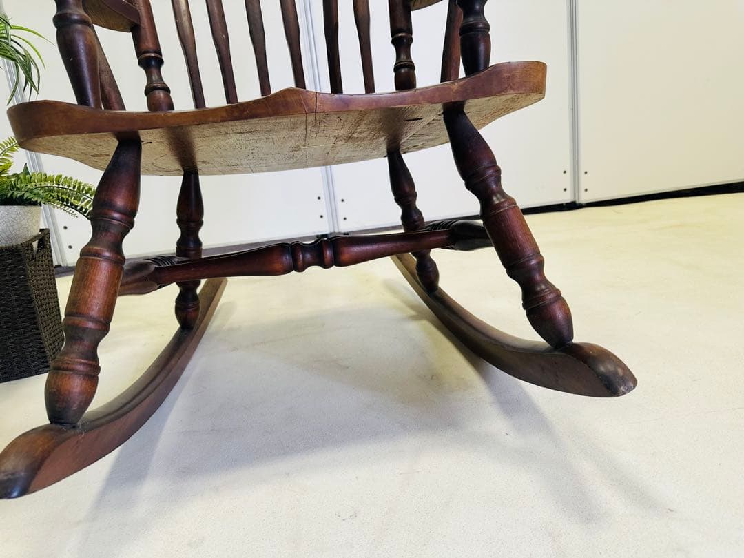 木製ロッキングチェア アンティーク