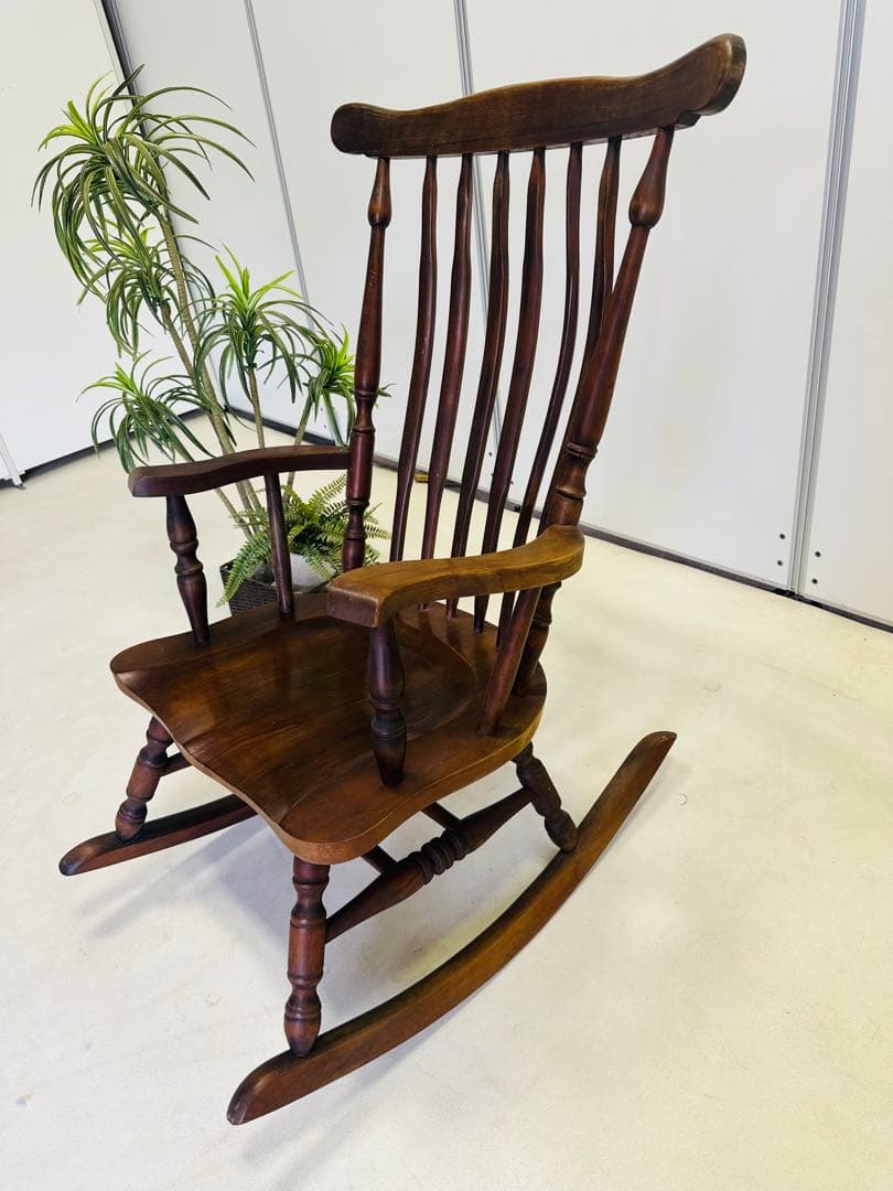 木製ロッキングチェア アンティーク