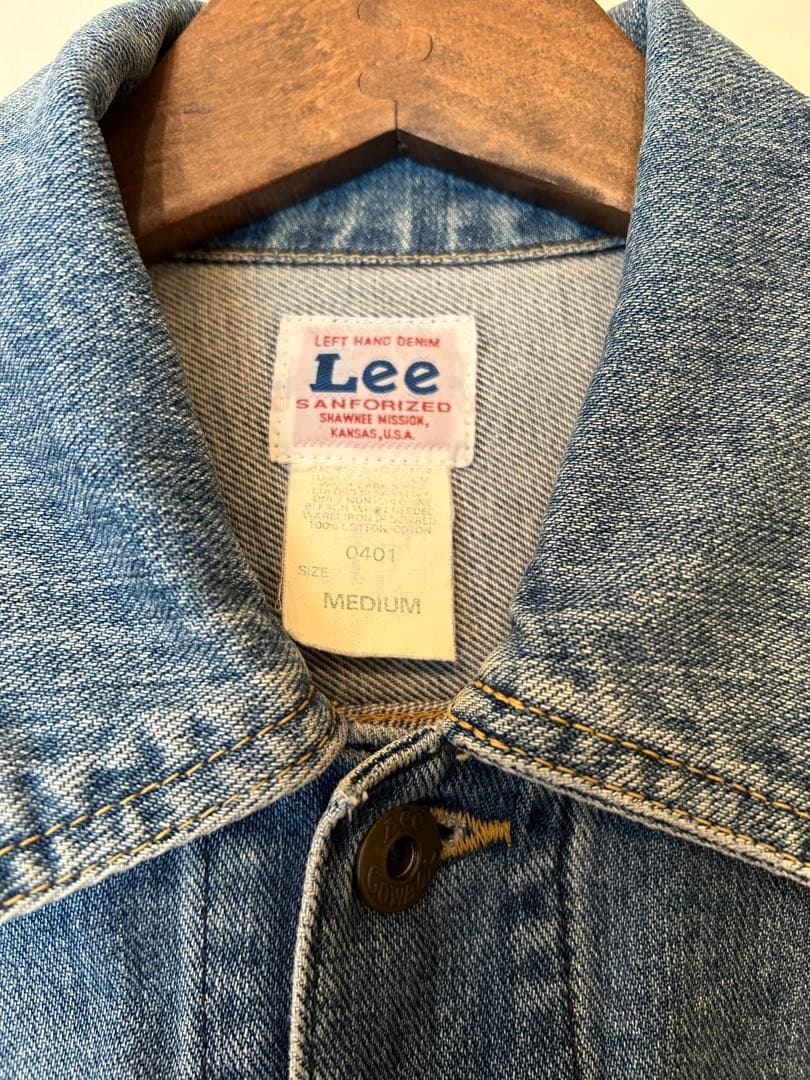 Lee リー　カウボーイ　デニムジャケット　復刻ジージャン　0401 Mサイズ