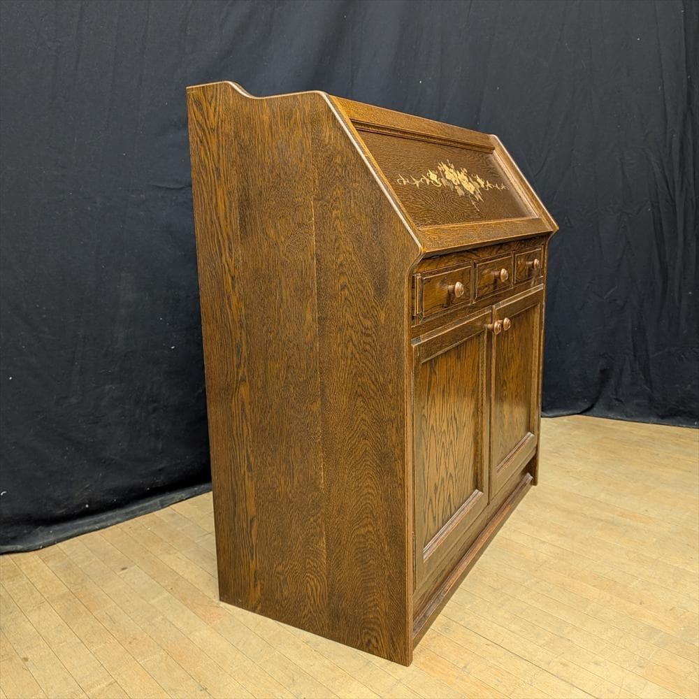 美品　三越　Brugge ブルージュ　ライティングデスク　ライティングビューロー