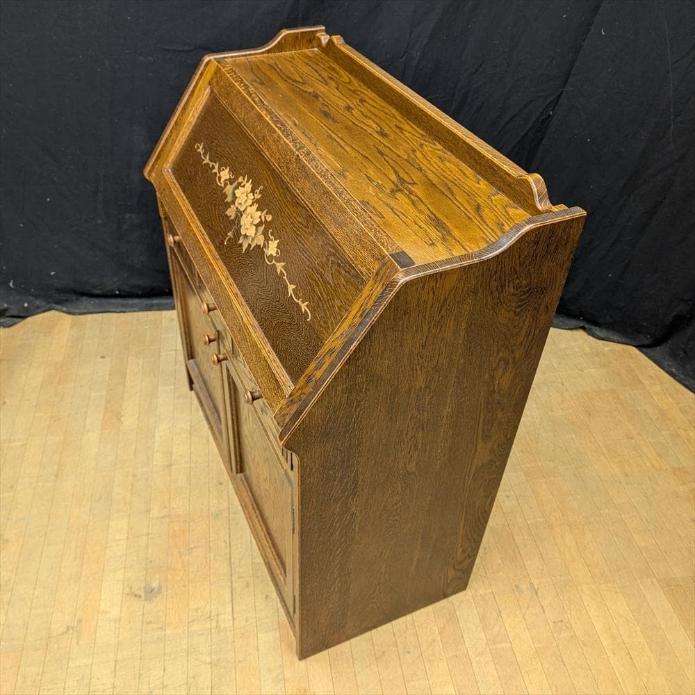 美品　三越　Brugge ブルージュ　ライティングデスク　ライティングビューロー