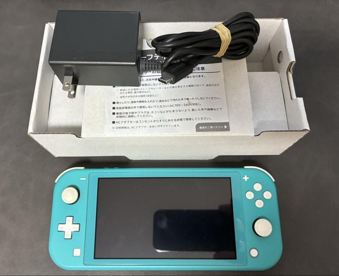 完品 Nintendo Switch Lite スイッチライト 本体 ターコイズ