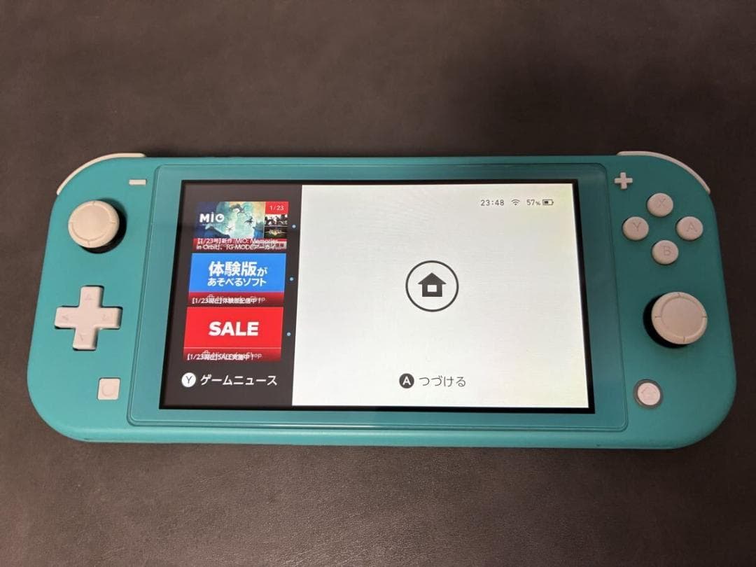 完品 Nintendo Switch Lite スイッチライト 本体 ターコイズ