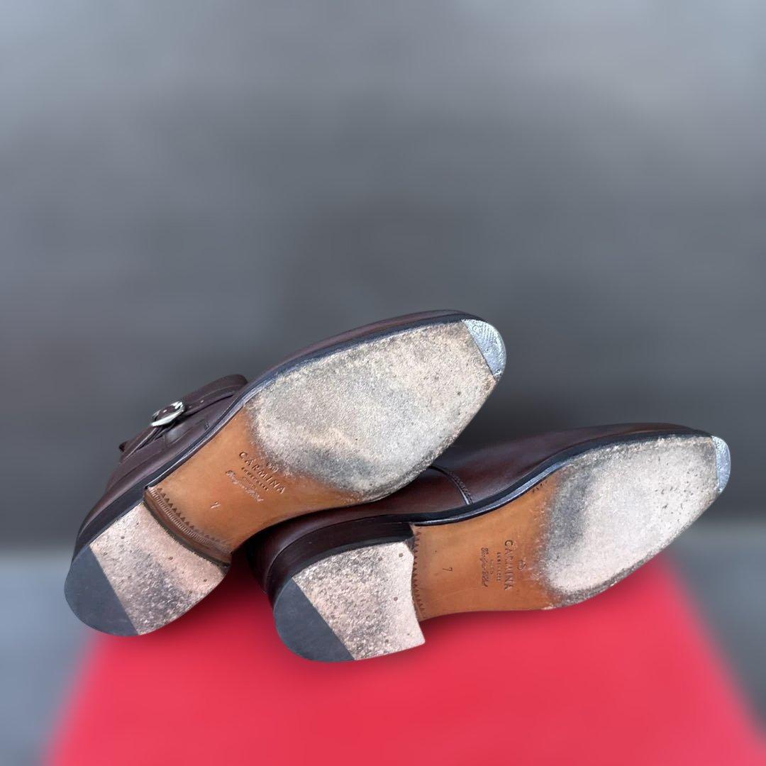 h*d様 CARMINAジョッパーブーツ 865 サイズ7 ダークブラウン