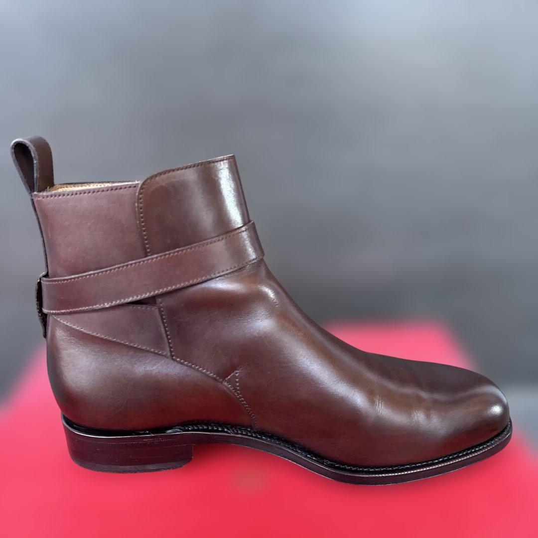 h*d様 CARMINAジョッパーブーツ 865 サイズ7 ダークブラウン