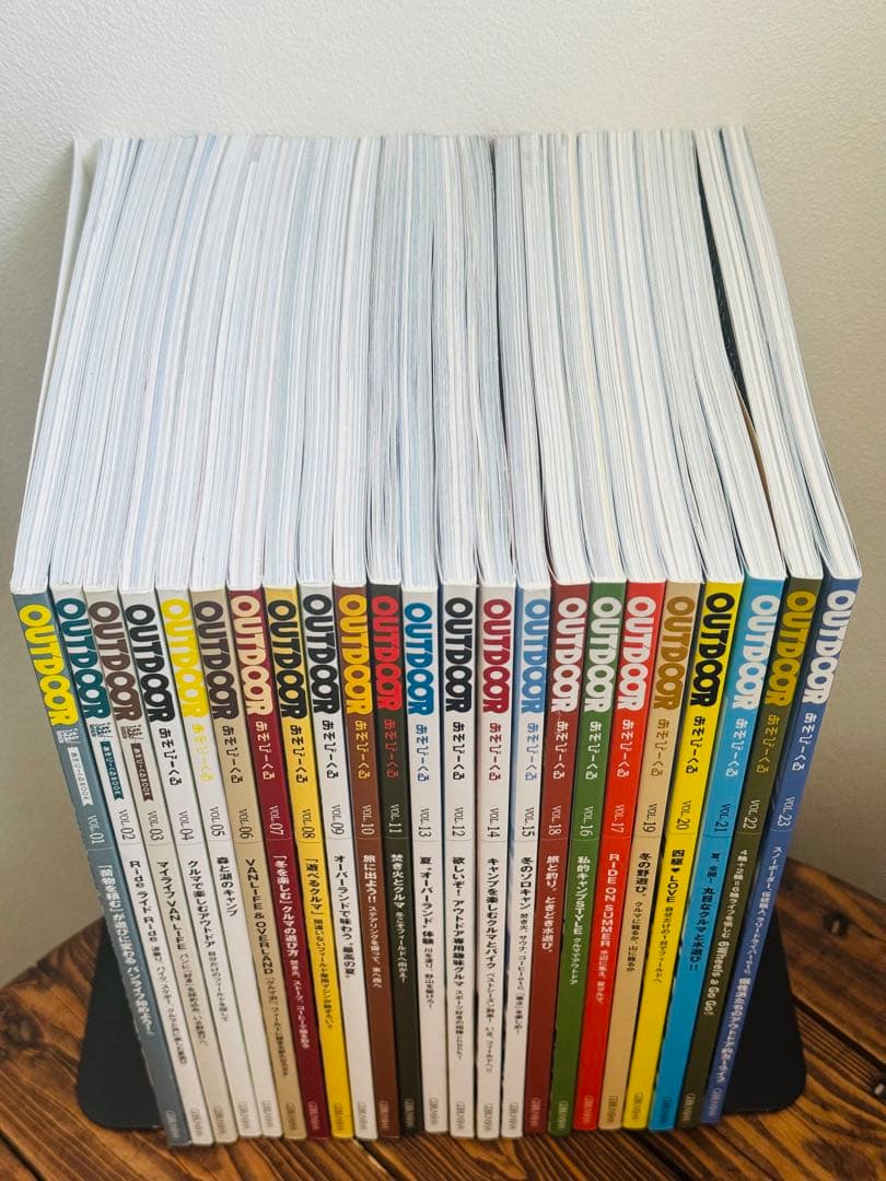 OUTDOOR あそびーくる　23冊セット