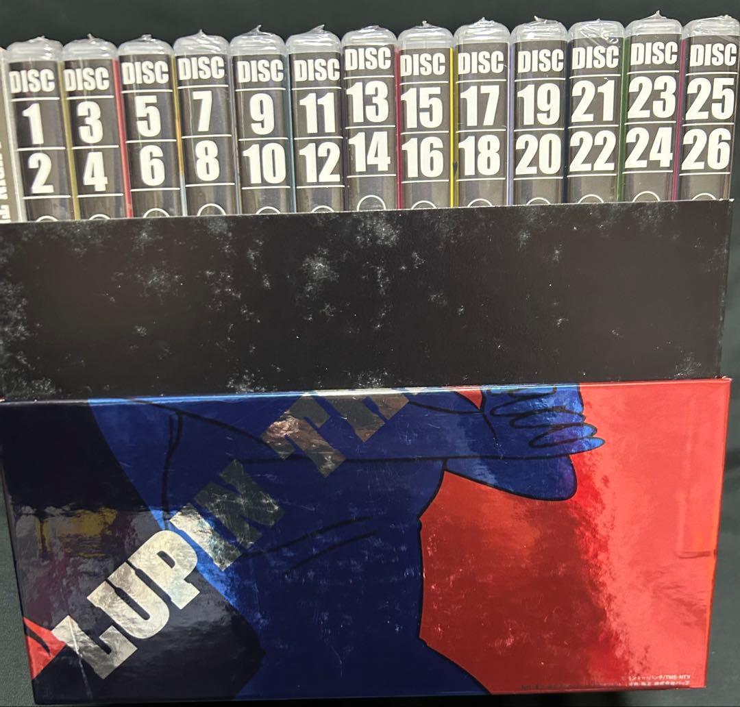 LUPIN THE THIRD second tv,DVD-BOX 未開封
