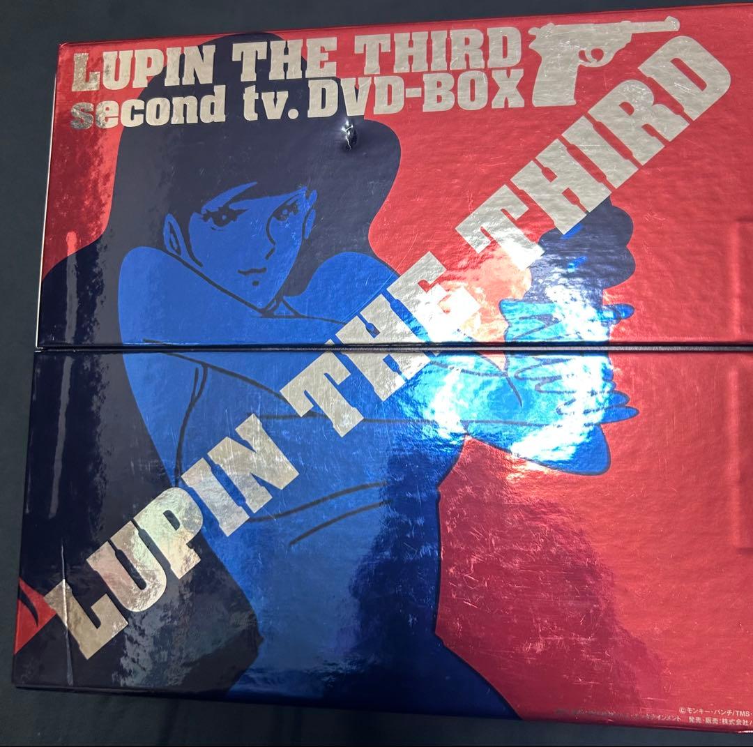 LUPIN THE THIRD second tv,DVD-BOX 未開封