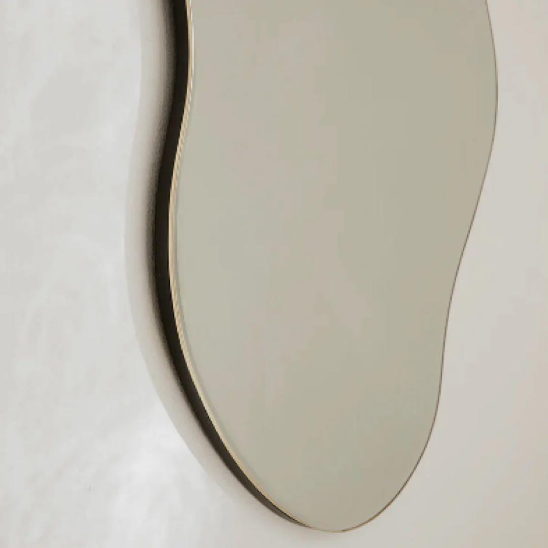 美品　Pond Mirror壁掛けミラー