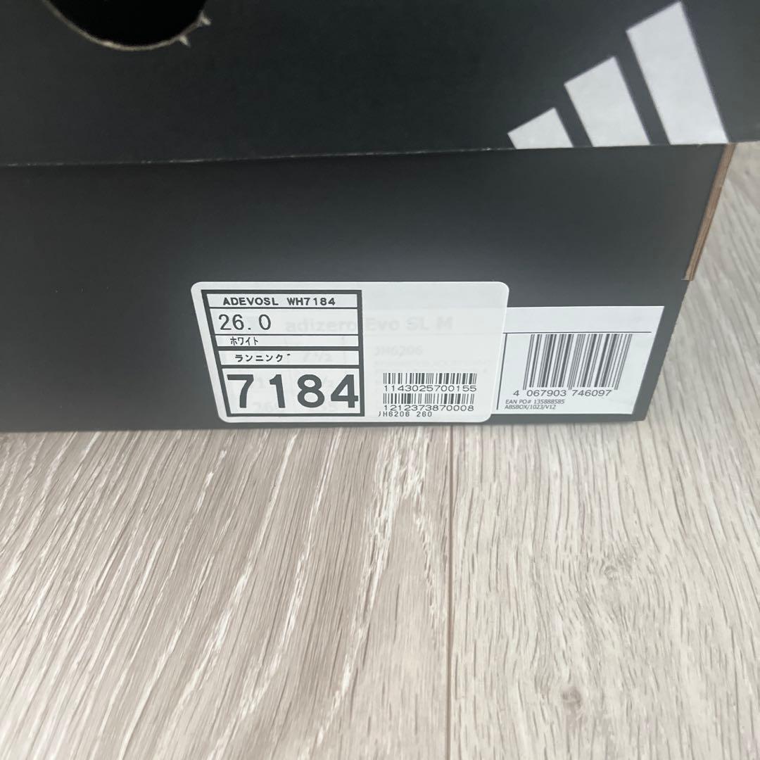 その他 adidas evo sl M 26.0cm
