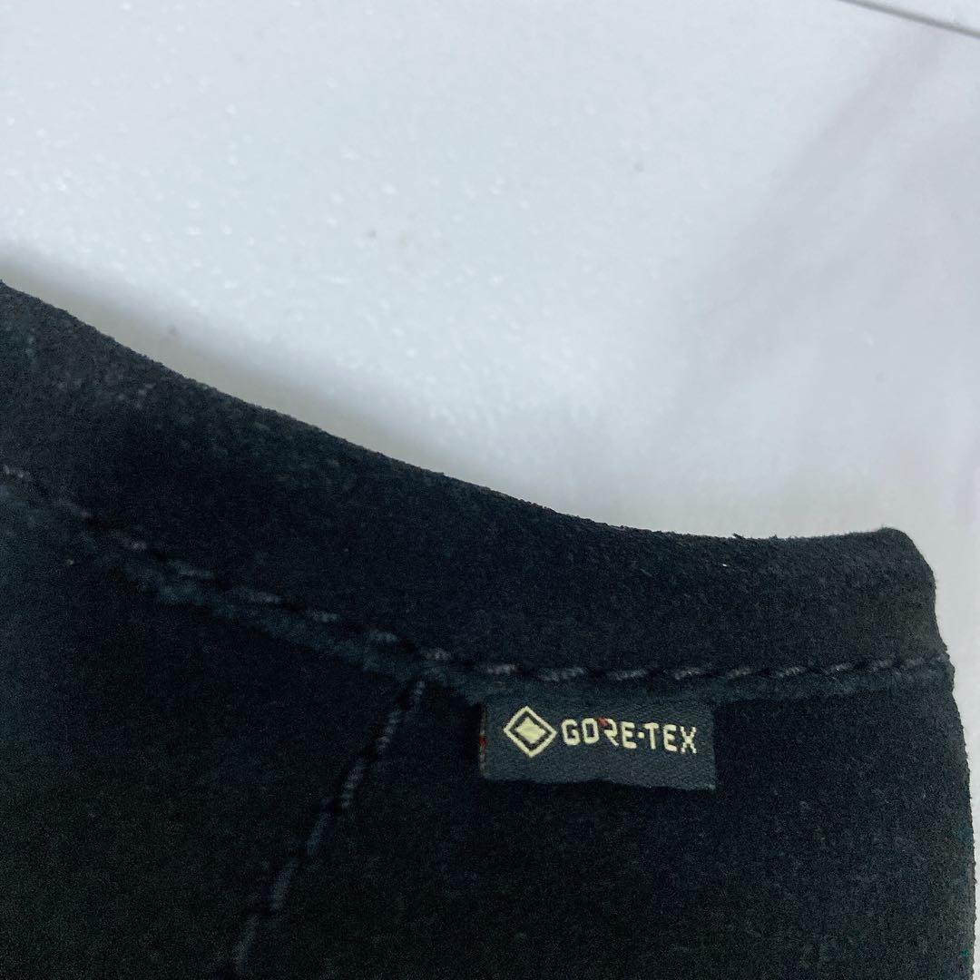 未使用 クラークス ワラビーブーツ ゴアテックス 25.5 スエード ブラック