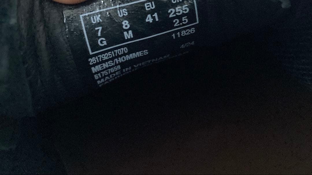 未使用 クラークス ワラビーブーツ ゴアテックス 25.5 スエード ブラック