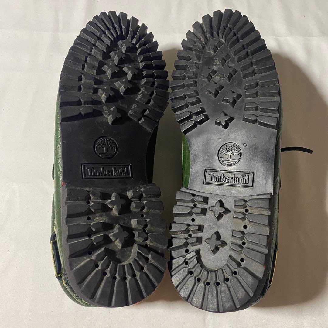 靴 Supreme Timberland 3-Eye Classic Lug 10