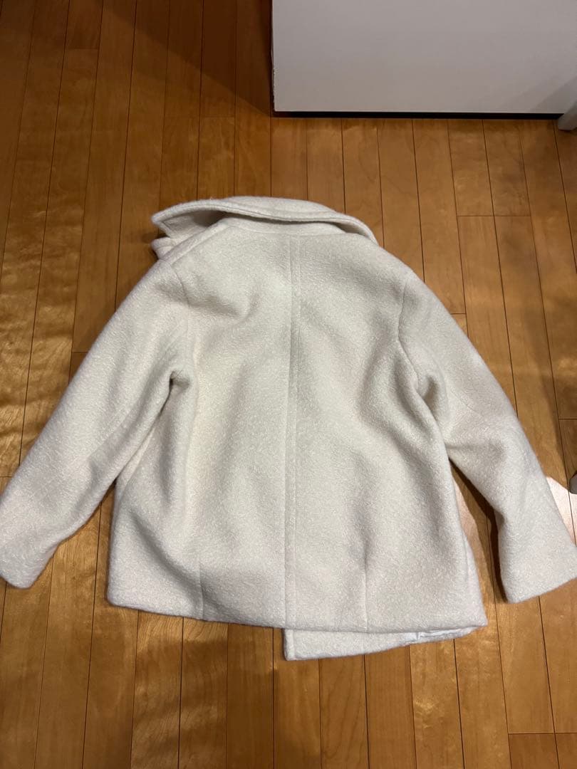 新品未使用　ZARA セミロング丈　ブークレコート　XS