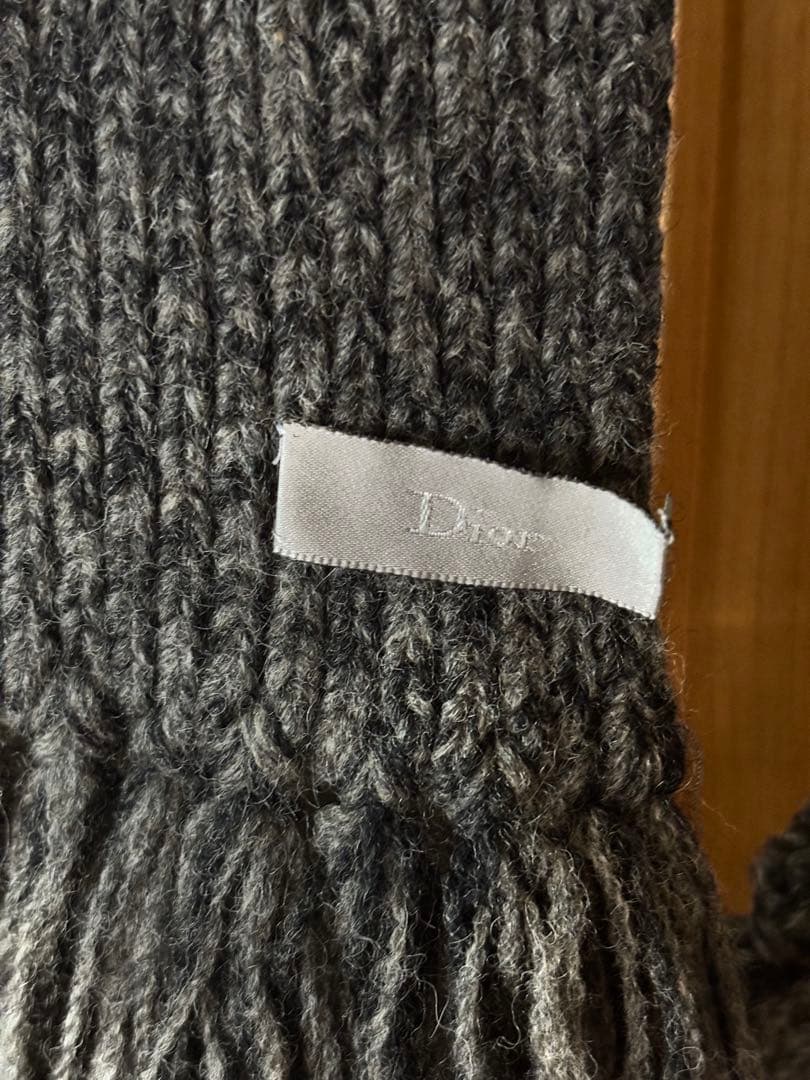 Dior ロングマフラー 04aw エディ期