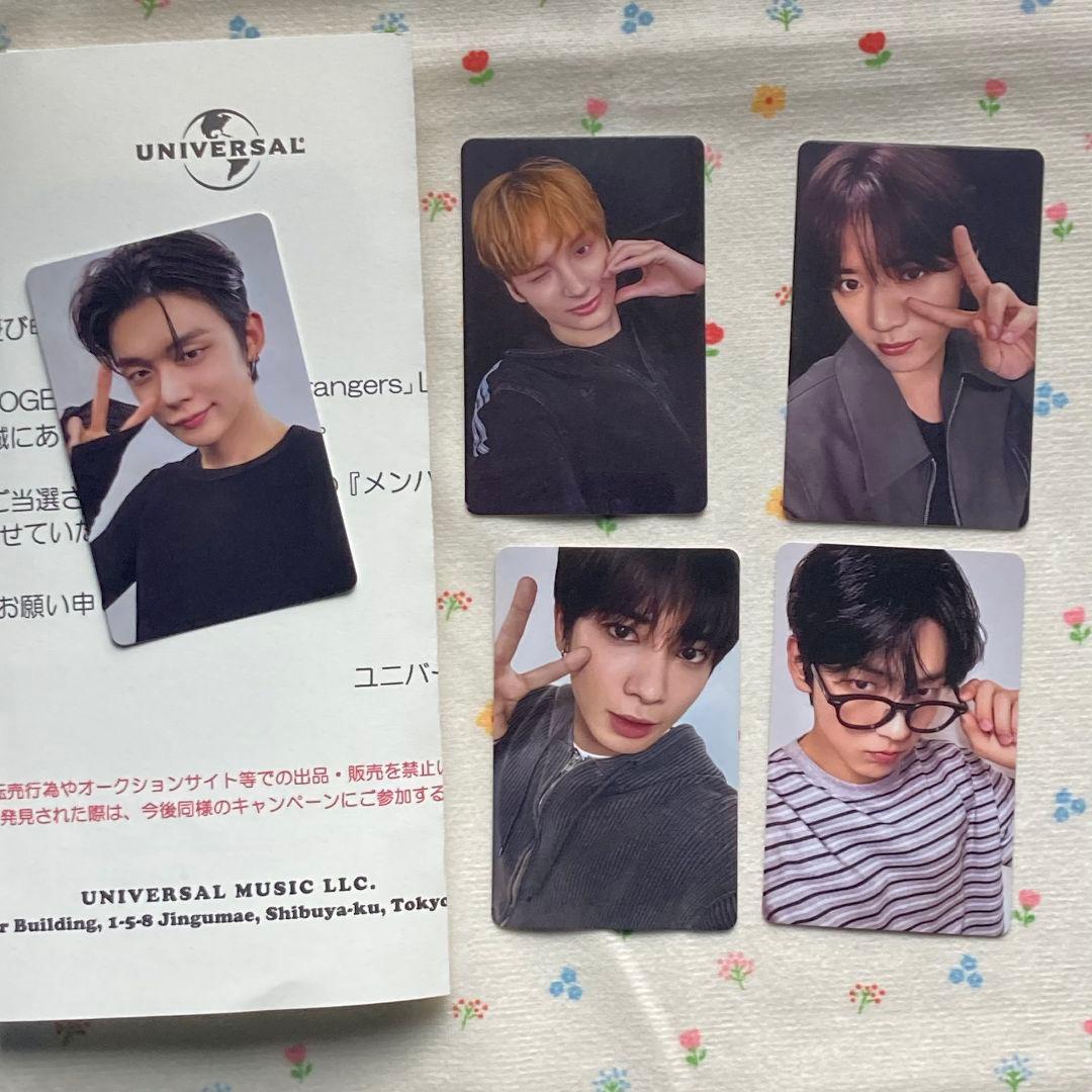 TXT LINEMUSIC 当選 再生キャンペ-ン トレカ 6枚