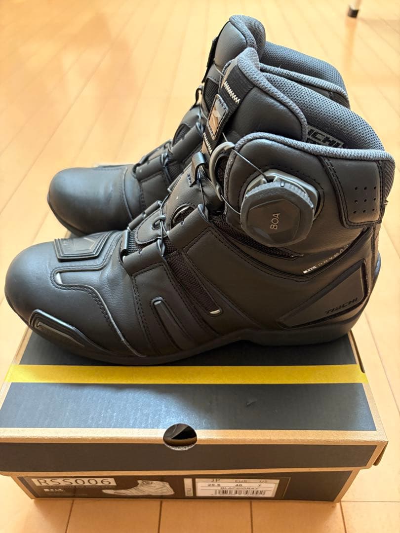 RSタイチライディングシューズ 25.5センチDRYMASTER RSS006