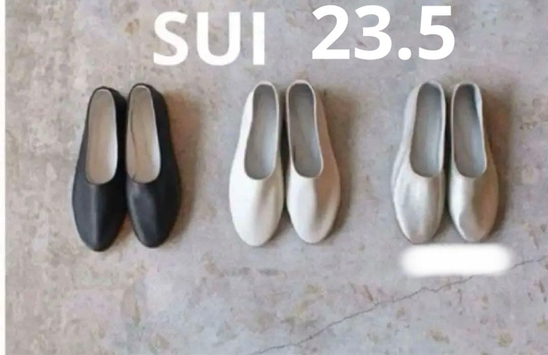 美品! SUI シューズ　シャンパンゴールド　23.5 北欧、暮らしの道具店