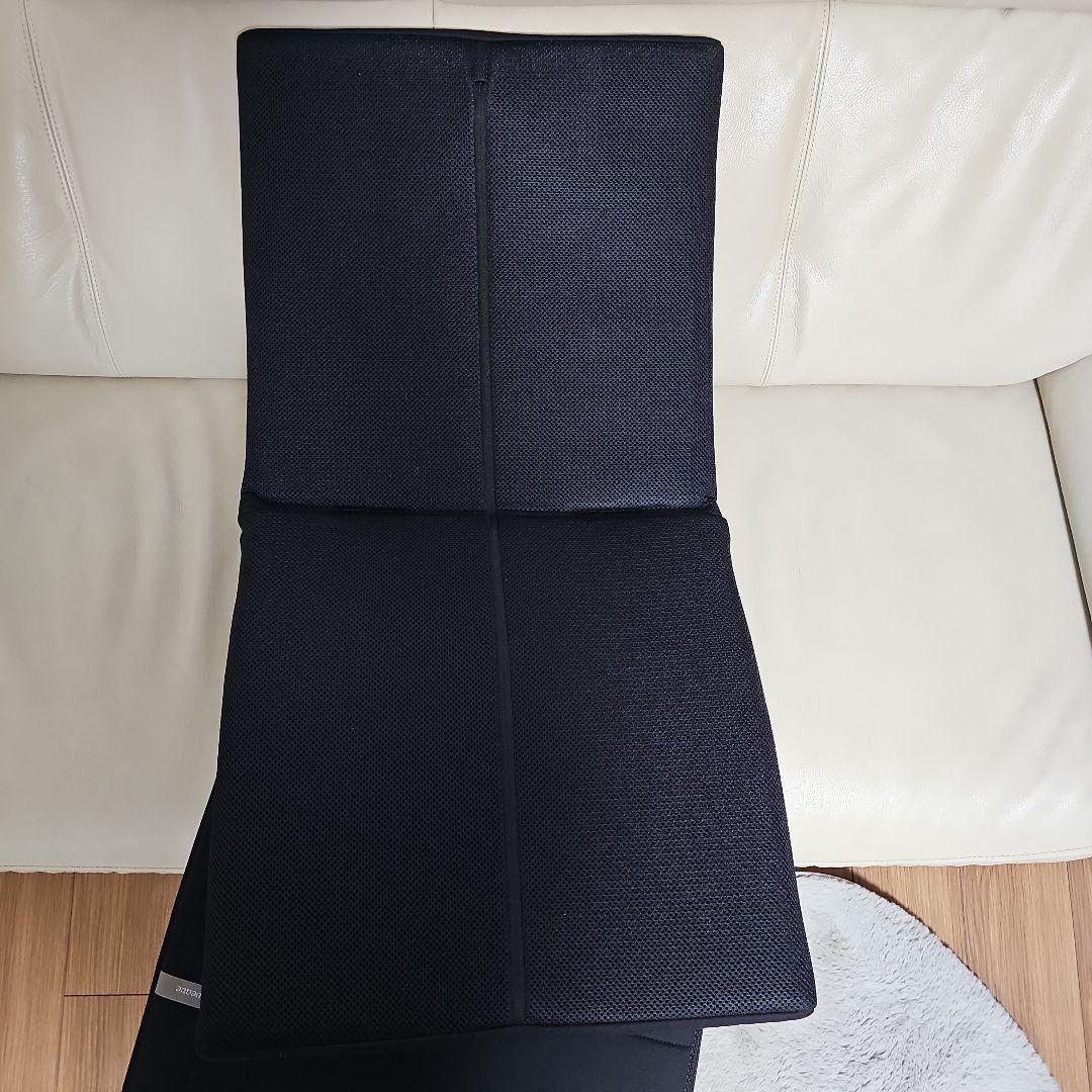 エアウィーヴ 座 クッション 背もたれ付き 高反発 硬め (2セットまとめ売り)