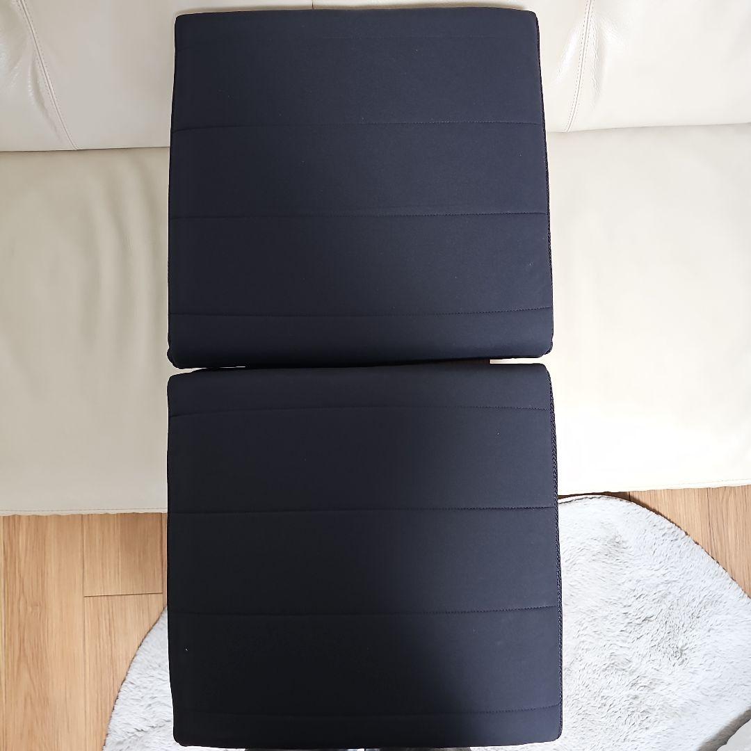 エアウィーヴ 座 クッション 背もたれ付き 高反発 硬め (2セットまとめ売り)