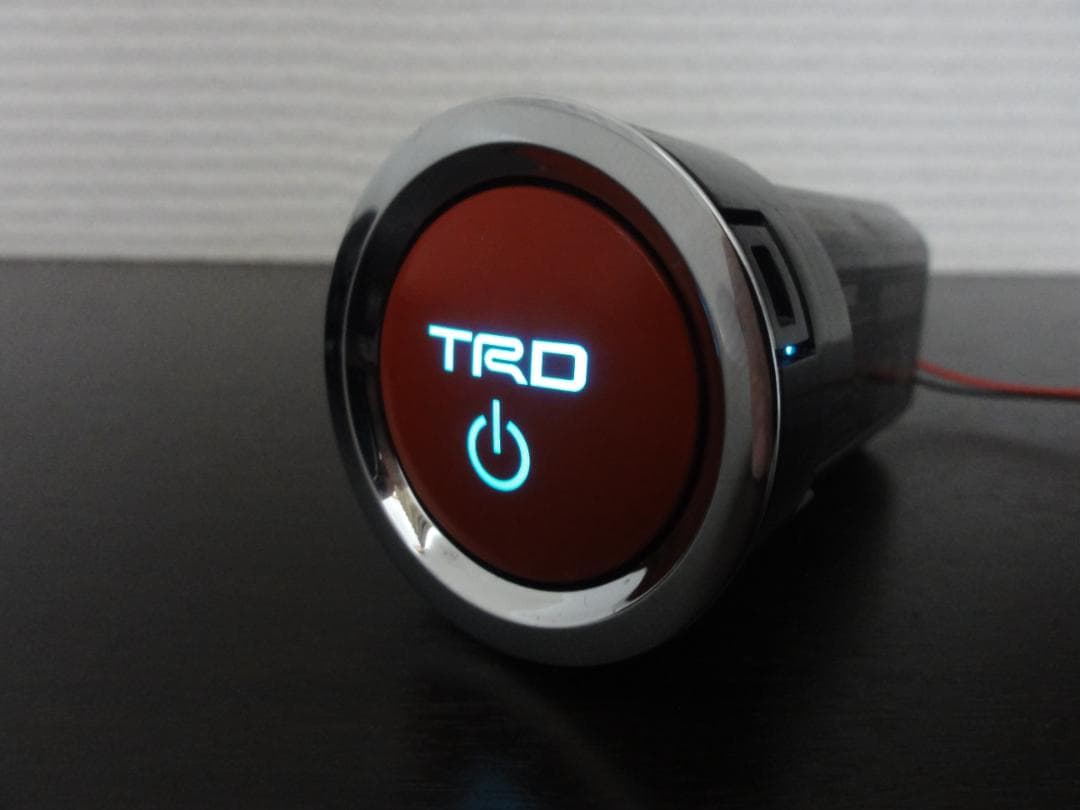 TRD 8ピン エンジンプッシュスタートスイッチ!!レインボー!!