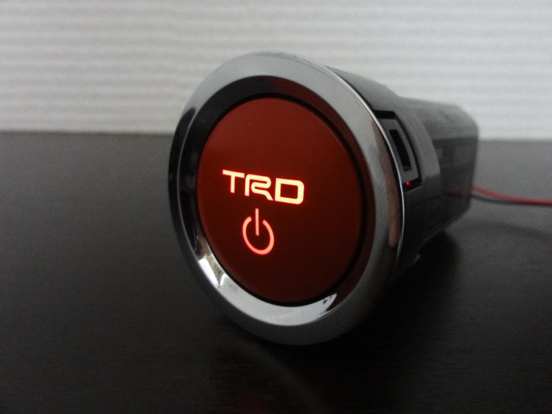 TRD 8ピン エンジンプッシュスタートスイッチ!!レインボー!!