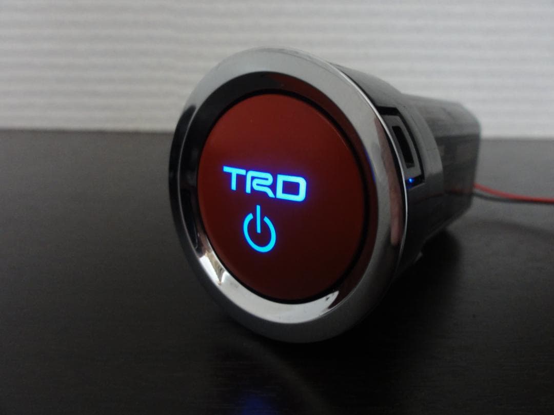 TRD 8ピン エンジンプッシュスタートスイッチ!!レインボー!!