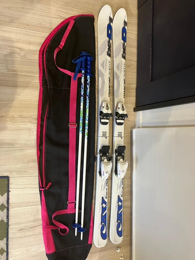 コ*ウ様 札幌近郊引取り歓迎♪ ジュニアスキー5点セット 138cm 高学年 中