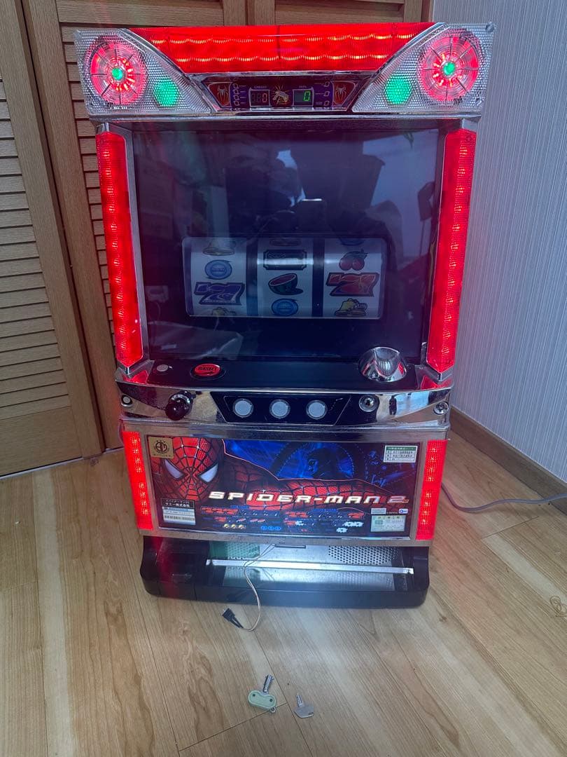 ① 5号機 初代 スパイダーマン2 Sammy パチスロ実機