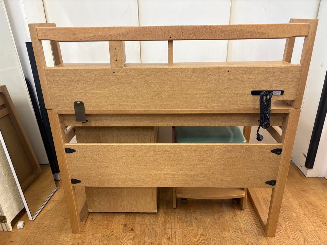 M132　浜本工芸　学習机　机のみ　幅1150ｍｍ