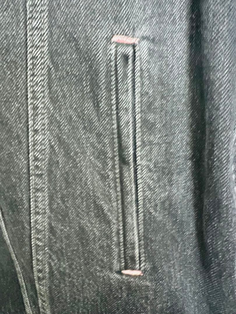 ひ*ん様 AcneStudious アクネ　ルーズフィットブラックデニムジャケッ