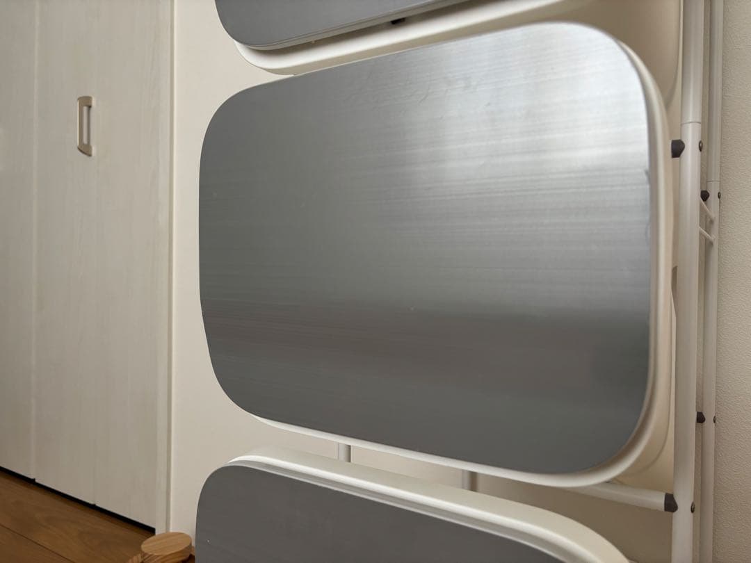 リス 分別 ゴミ箱 スタンドダストボックス5段 メタル 95L (19L×5)