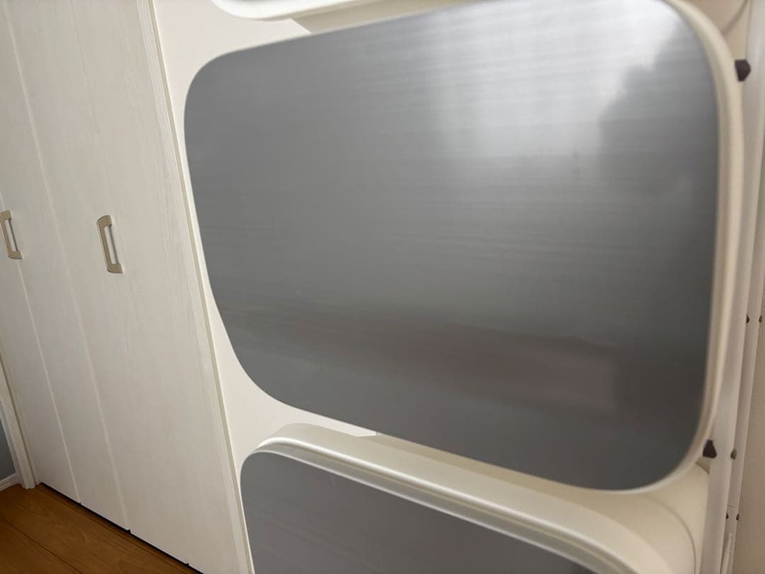 リス 分別 ゴミ箱 スタンドダストボックス5段 メタル 95L (19L×5)