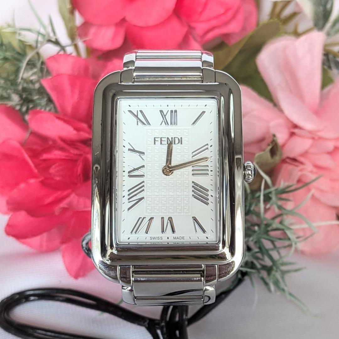 美品 FENDIフェンディ レディース腕時計70000Gボリューミー イタリア
