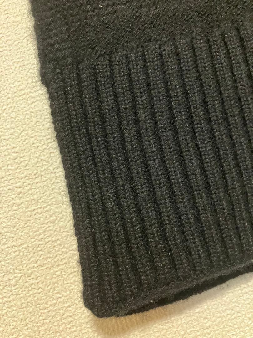 極美品　RRL Ralph Lauren カシミヤマフラー 黒