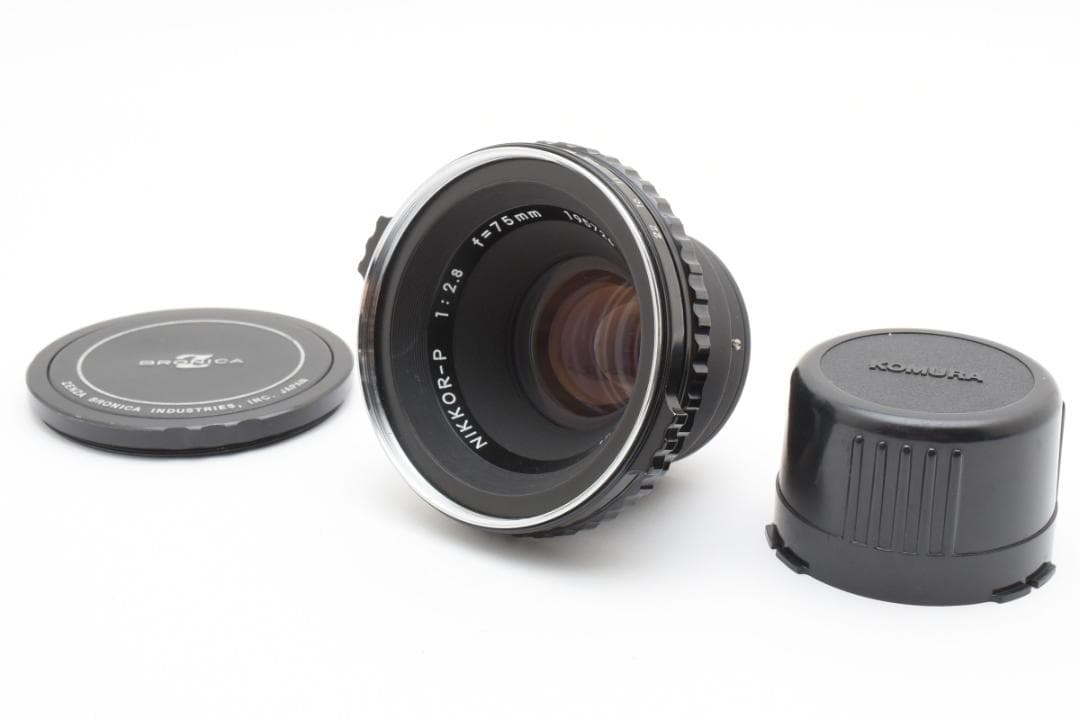 BRONICA NIKKOR-P 75mm F2.8 カメラ レンズ