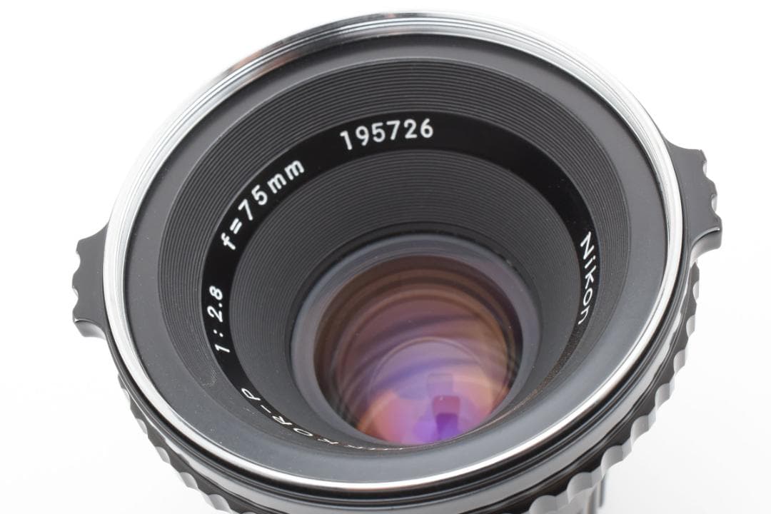 BRONICA NIKKOR-P 75mm F2.8 カメラ レンズ