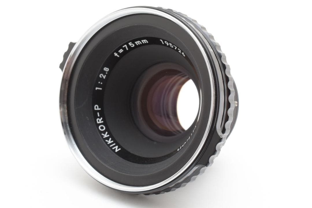 BRONICA NIKKOR-P 75mm F2.8 カメラ レンズ