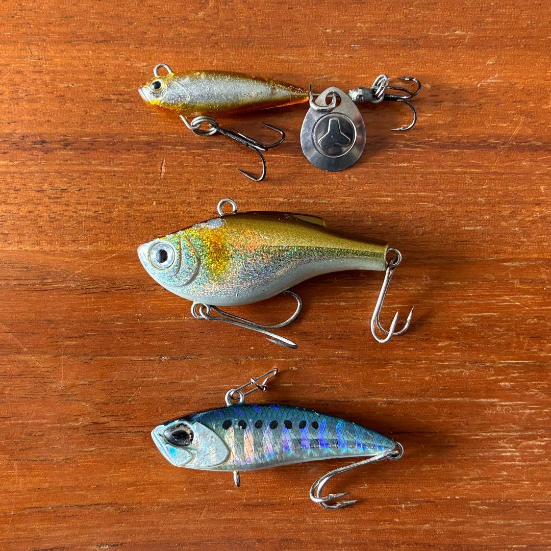 ライトゲーム：セット：メバル：シーバス：メッキ：トラウト：ロックフィッシュ