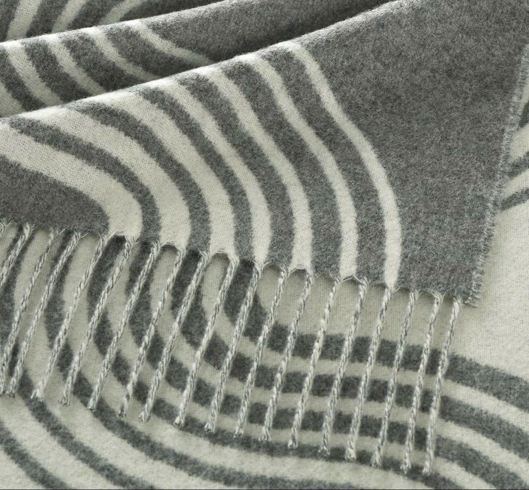 エルメス カシミヤマフラー　カザック・ヴァーグ