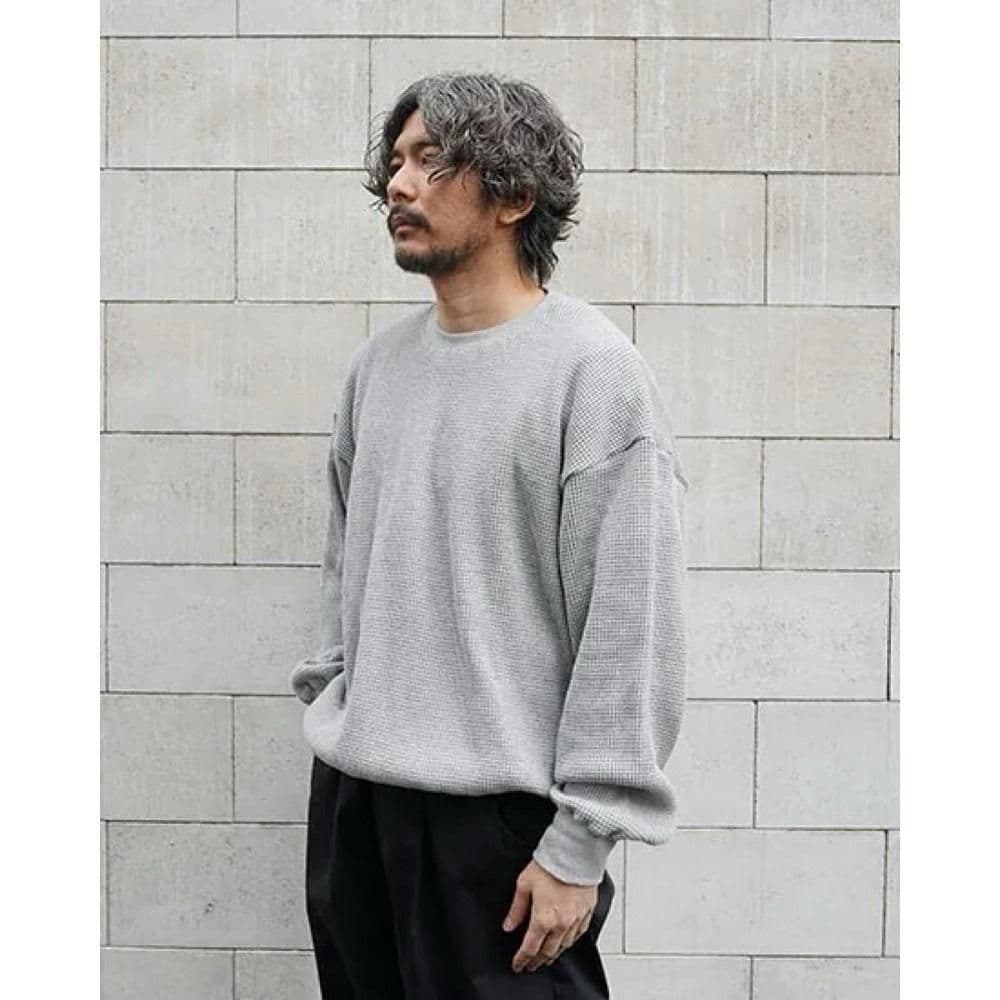 【試着のみ】FAKIE STANCE フェイキースタンス　サーマル #グレー