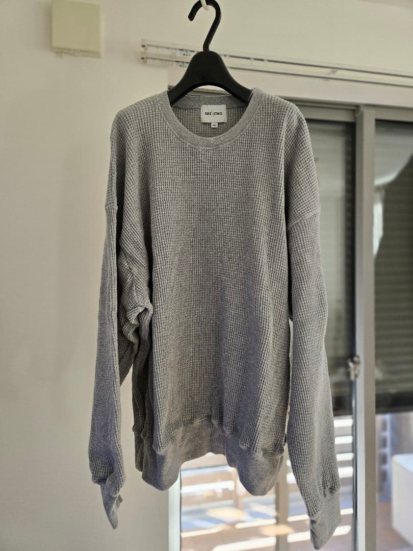 【試着のみ】FAKIE STANCE フェイキースタンス　サーマル #グレー