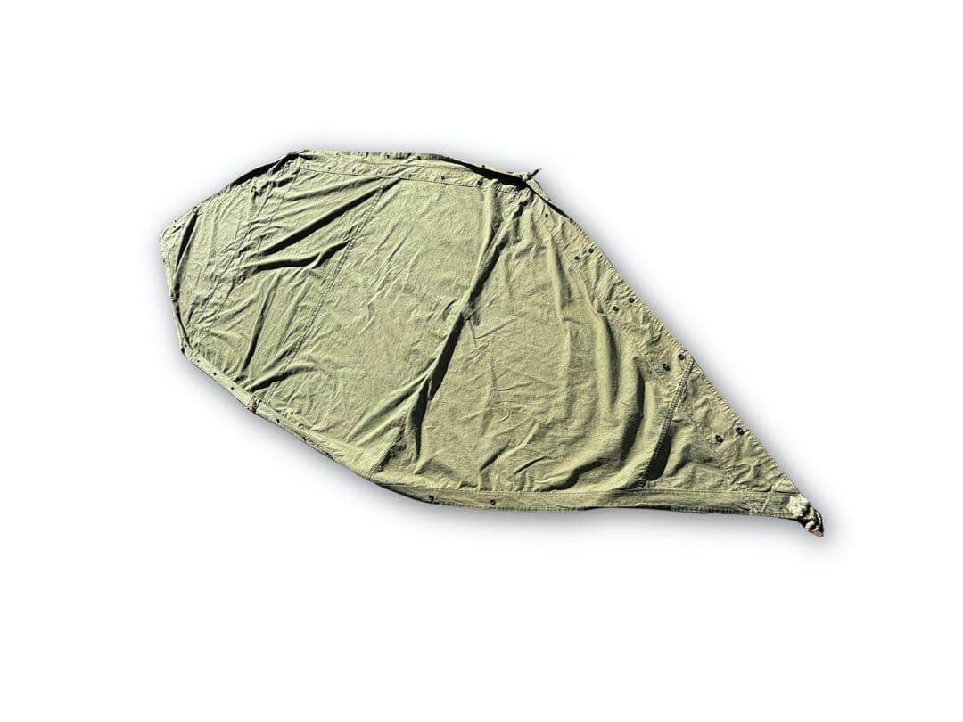 希少 62〜64年 USARMY US パップテント 軍幕 生地 アメリカ軍