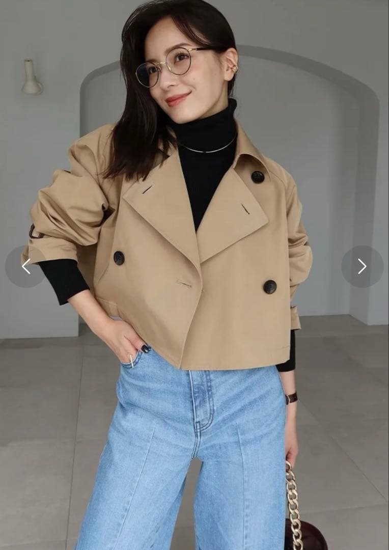 アニュアンス　anuans 3wayトレンチコート