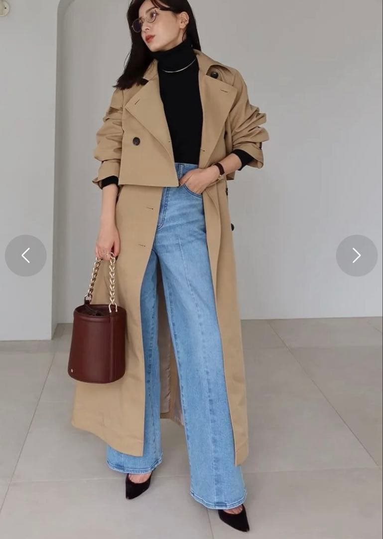 アニュアンス　anuans 3wayトレンチコート