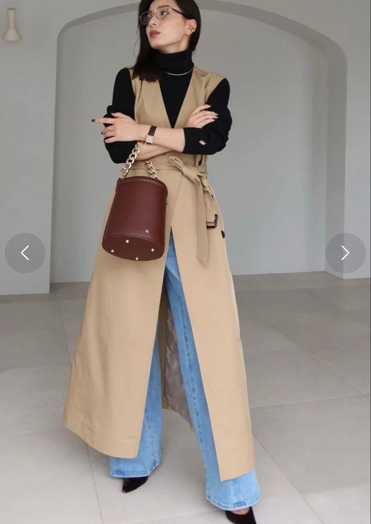 アニュアンス　anuans 3wayトレンチコート