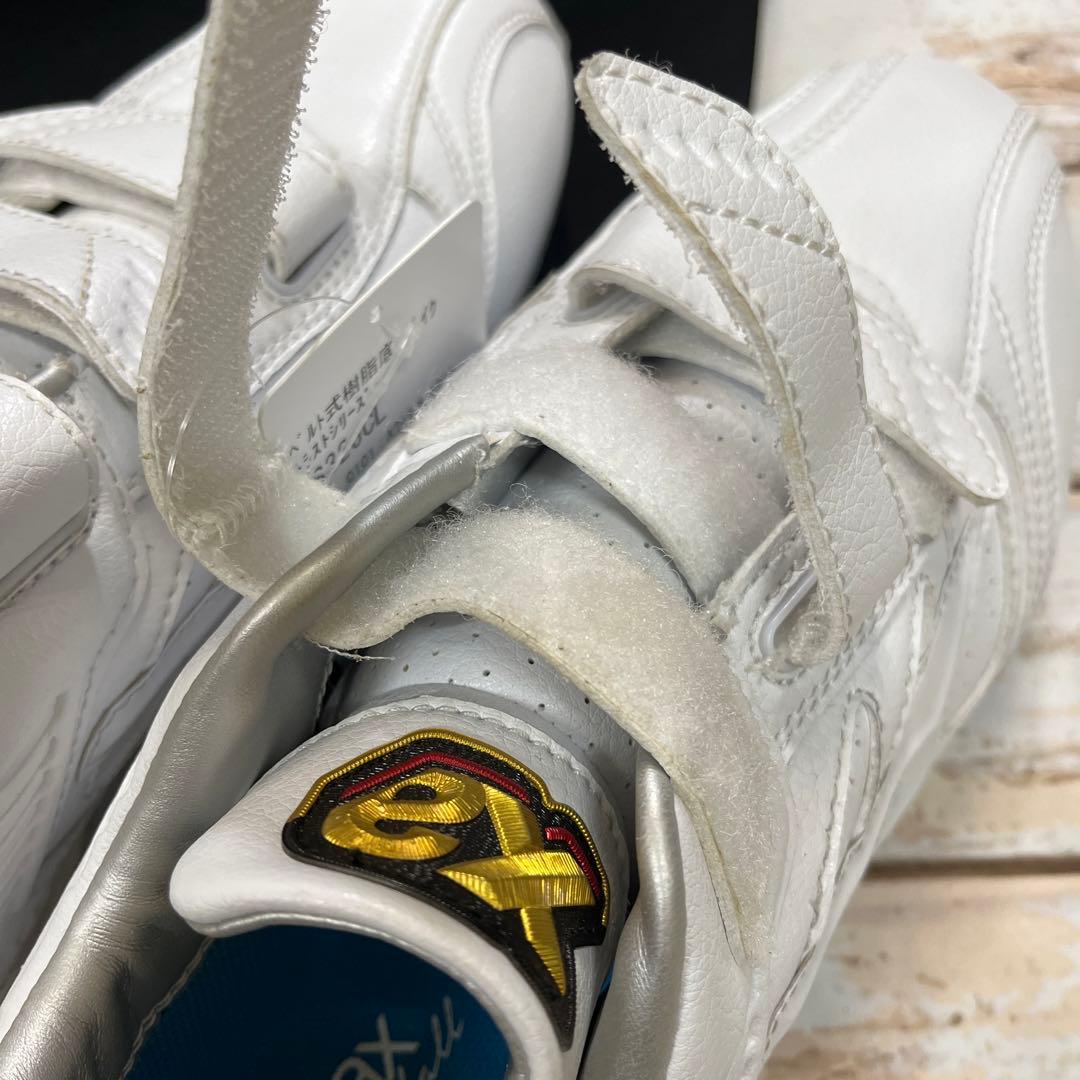 ザナックス Xanax ベルト式樹脂底スパイク　白　27.0㎝　新品