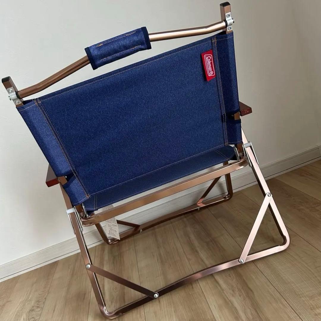 【新品】【廃盤】Coleman フォールディングチェア デニム 2脚 セット
